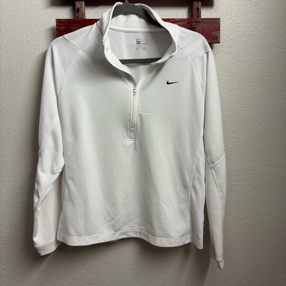 Nike‎ White Performance Hoodie